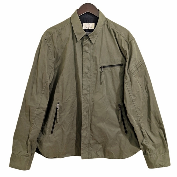 rag & bone Other - Rag & Bone Military Field Jacket Olive Green XXL Made in USA